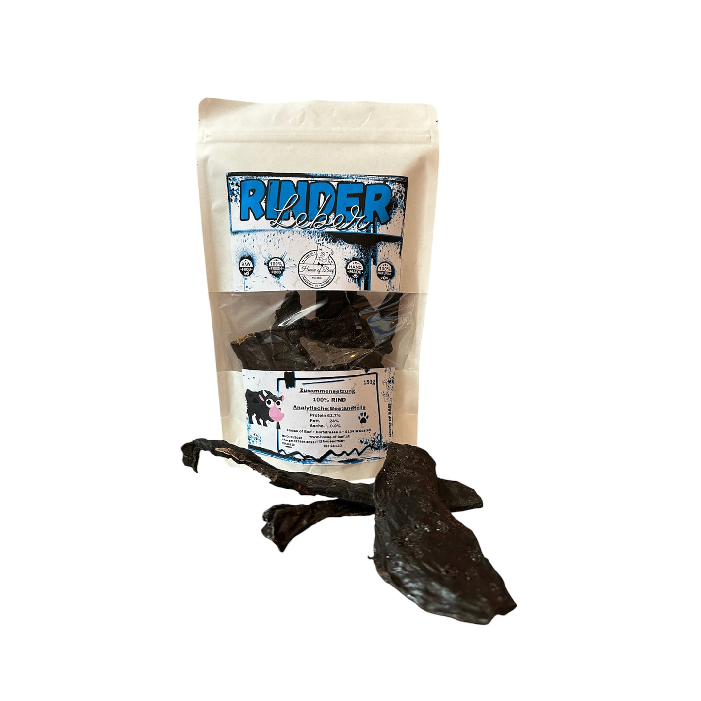 Rinder Leber - House of Barf - Hundefutter - BARF - Hundeshop