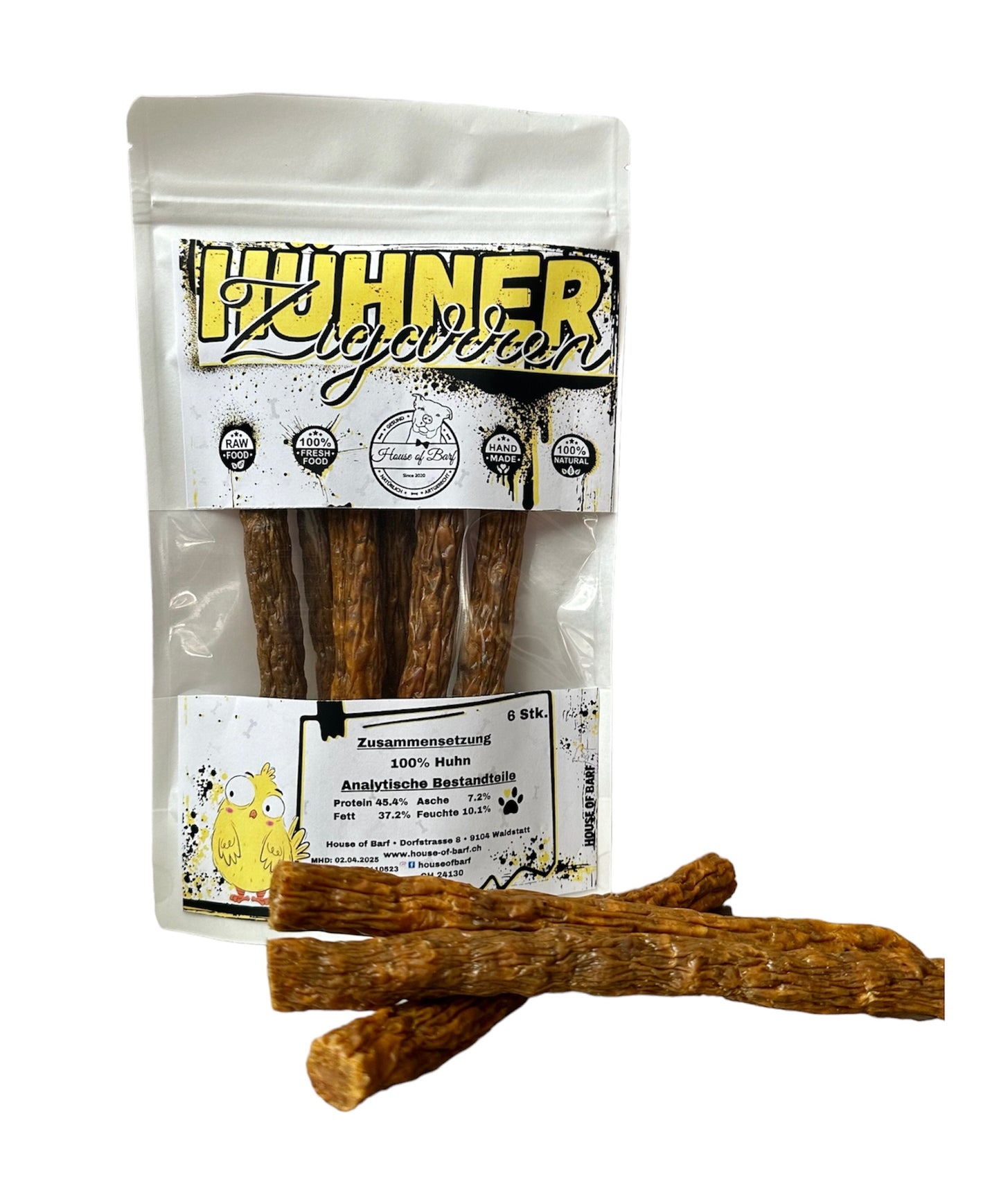 Hühner Zigarren - House of Barf - Hundefutter - BARF - Hundeshop