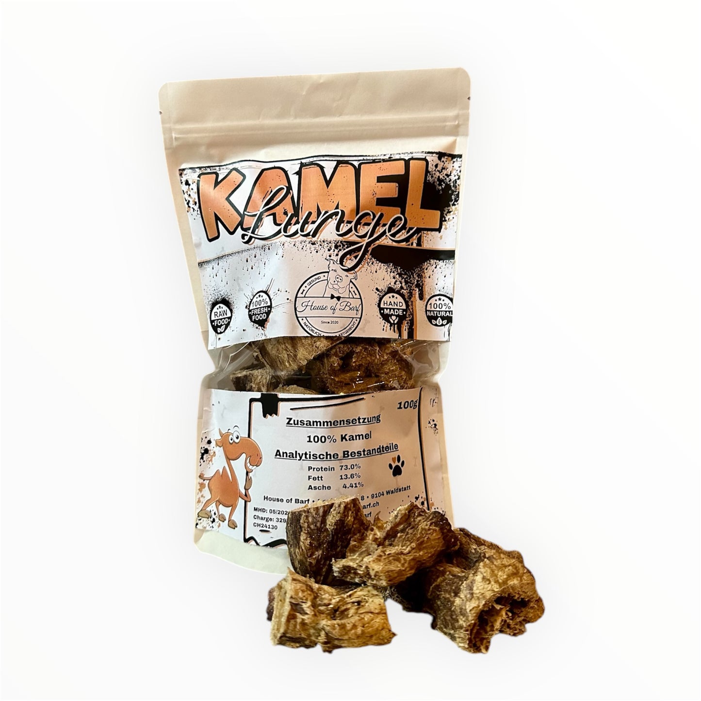 Kamel Lunge - House of Barf - Hundefutter - BARF - Hundeshop