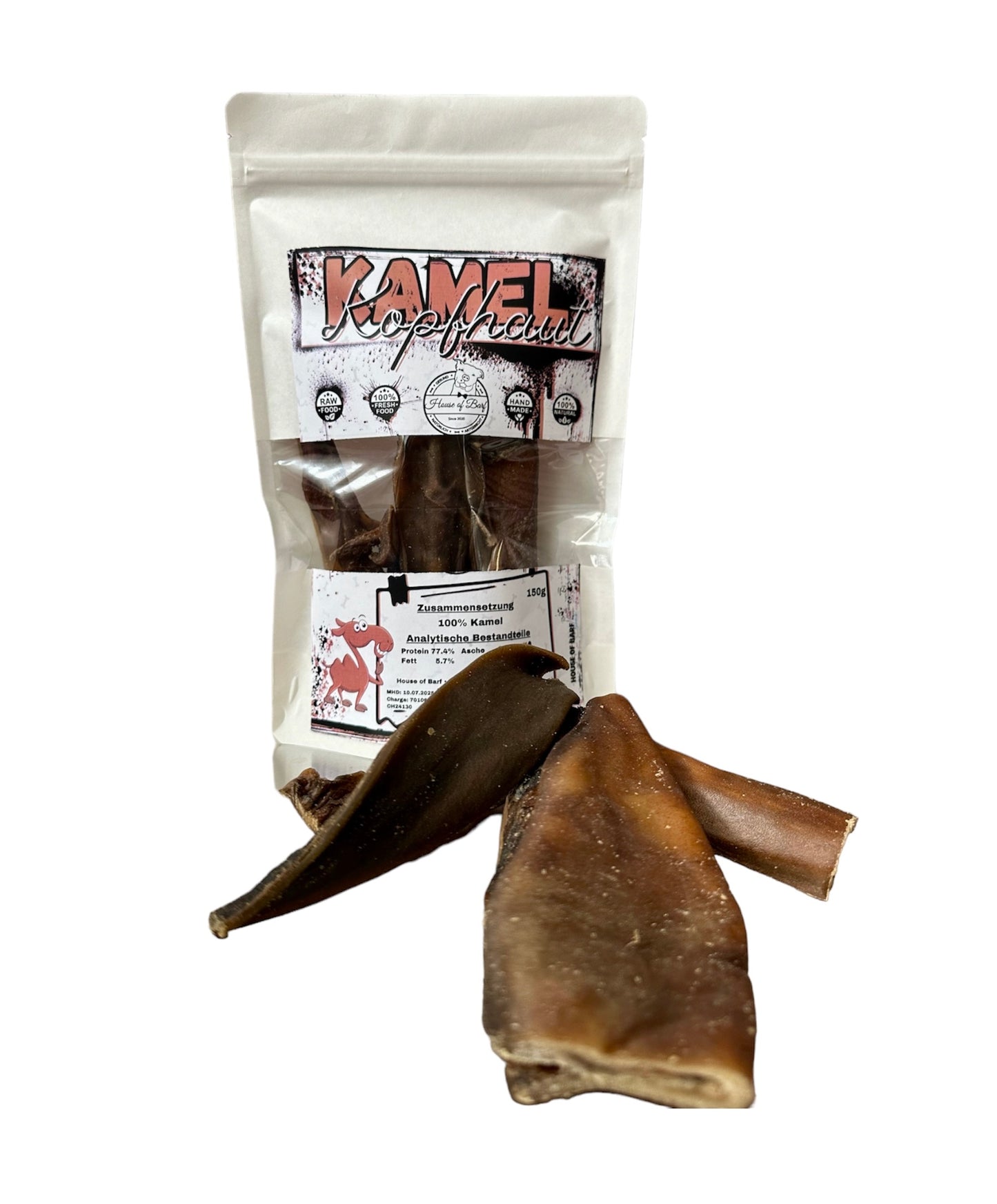 Kamel Kopfhaut - House of Barf - Hundefutter - BARF - Hundeshop