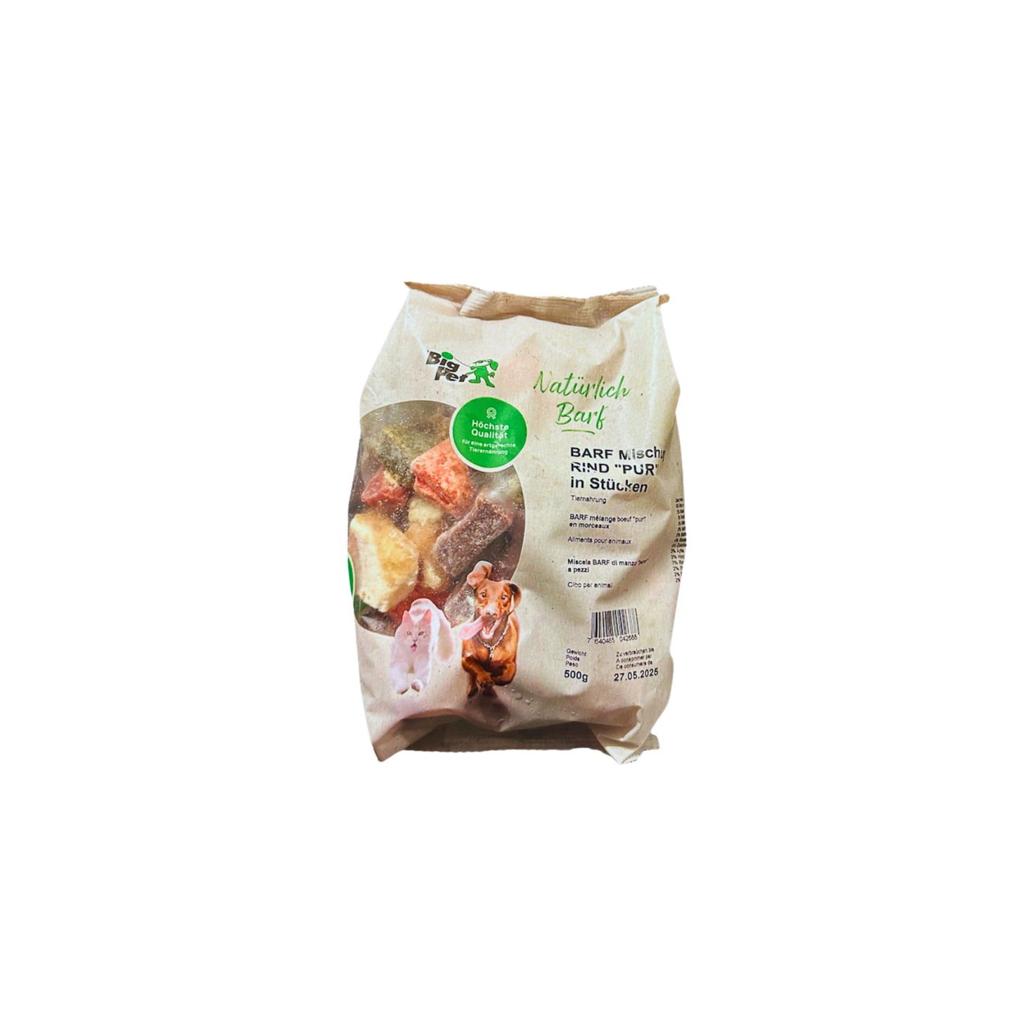 BARF Menü Rind Stücke - House of Barf - Hundefutter - BARF - Hundeshop