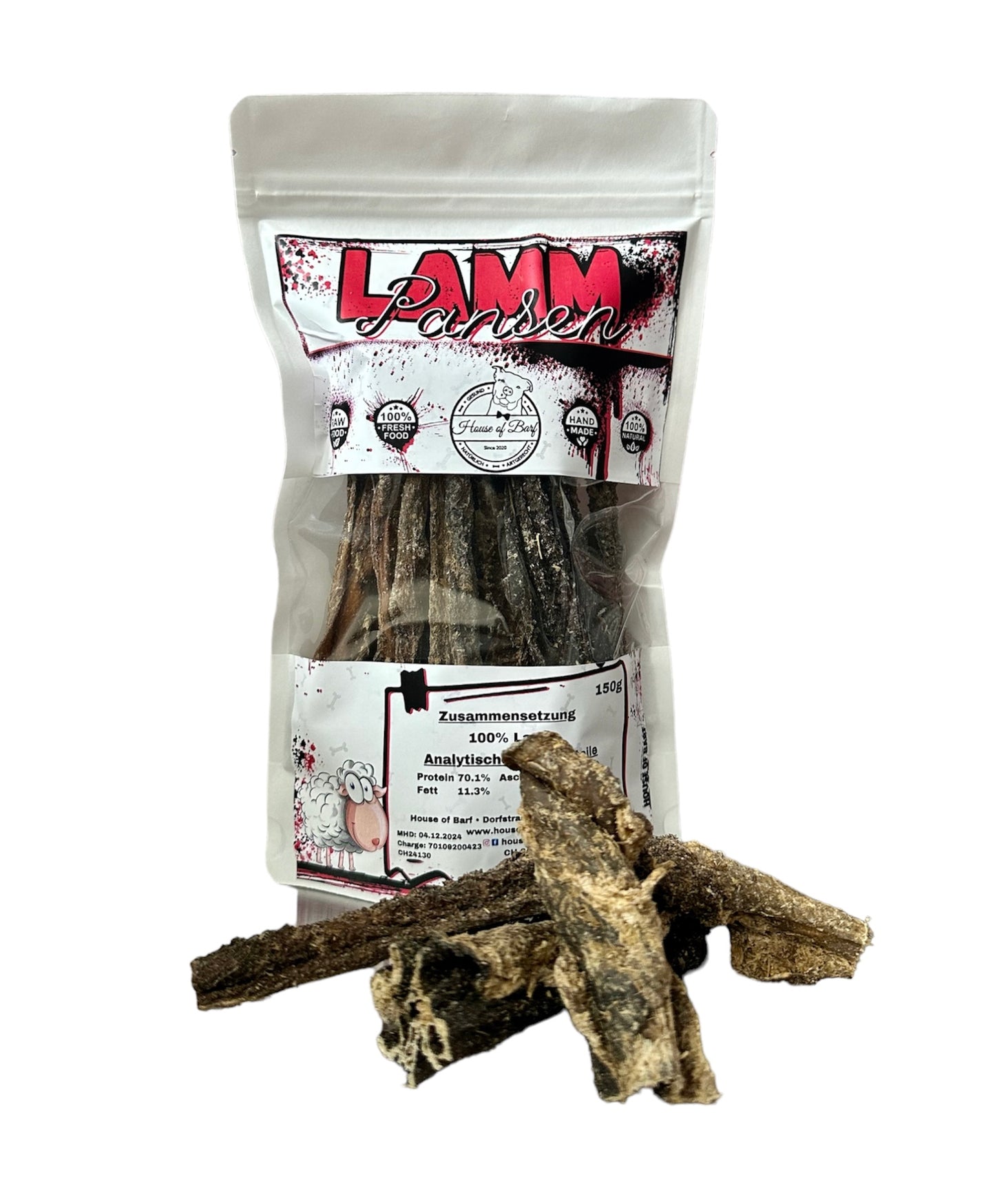 Lamm Pansen - House of Barf - Hundefutter - BARF - Hundeshop