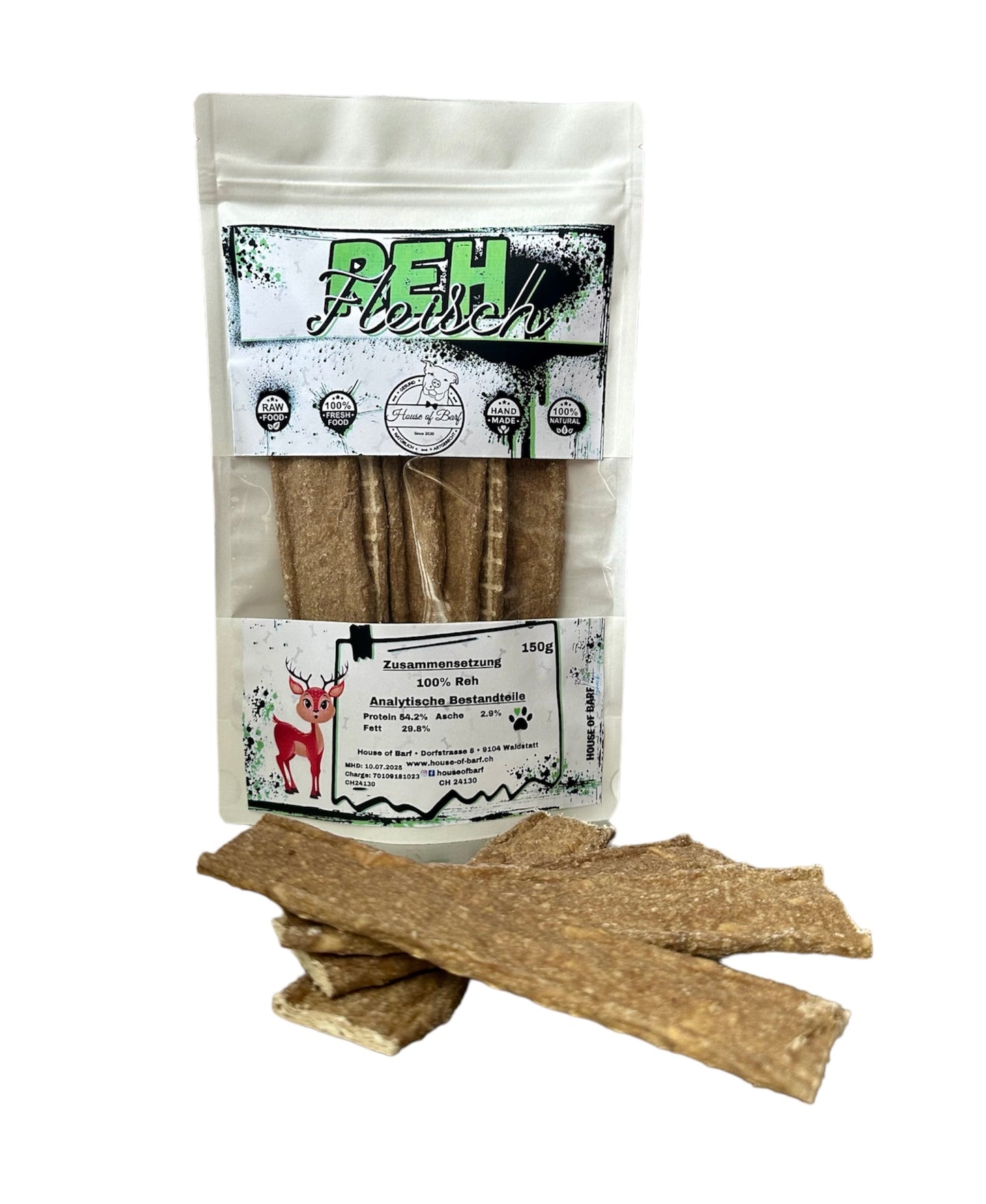 Rehfleisch - House of Barf - Hundefutter - BARF - Hundeshop