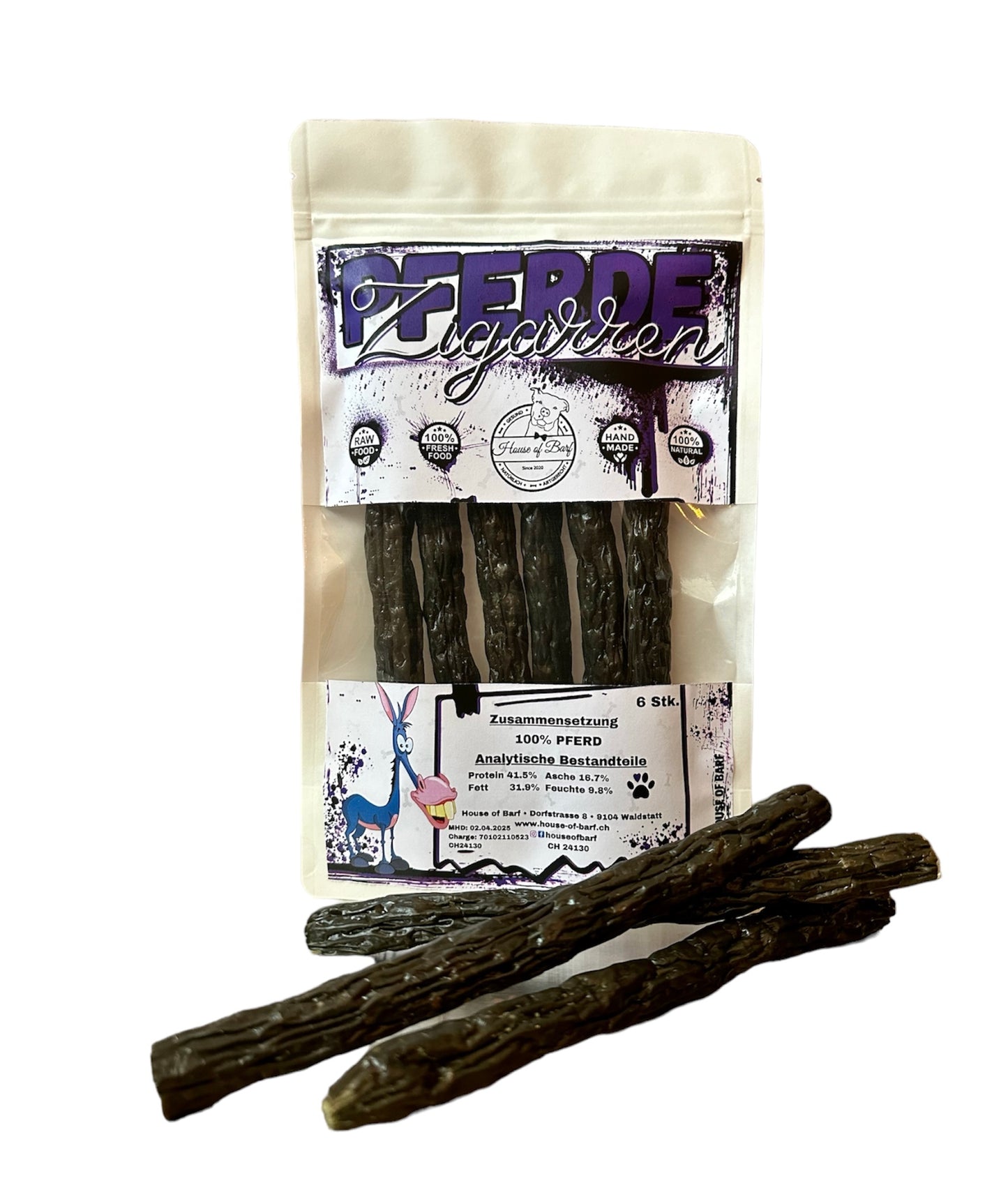 Pferde Zigarren - House of Barf - Hundefutter - BARF - Hundeshop