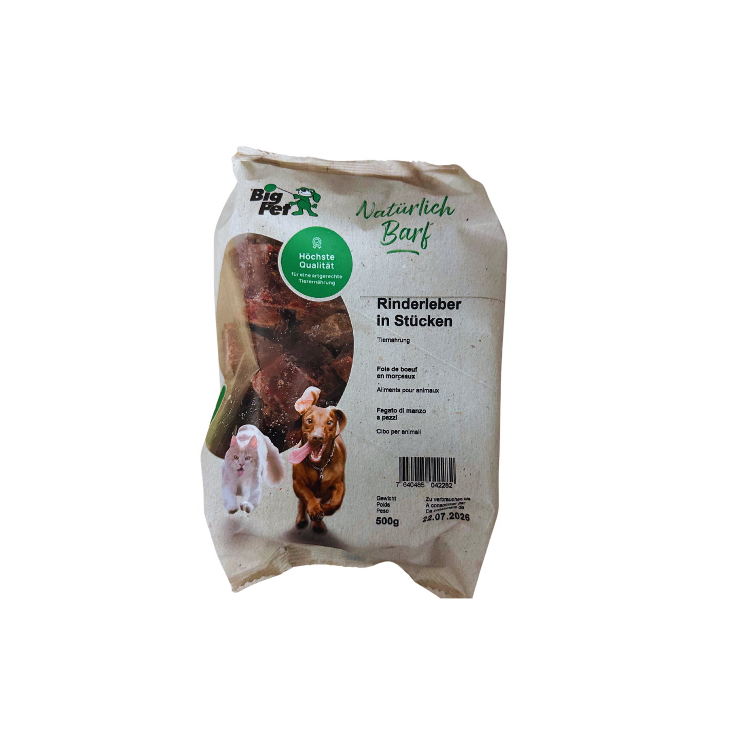 Rinderleber - House of Barf - Hundefutter - BARF - Hundeshop