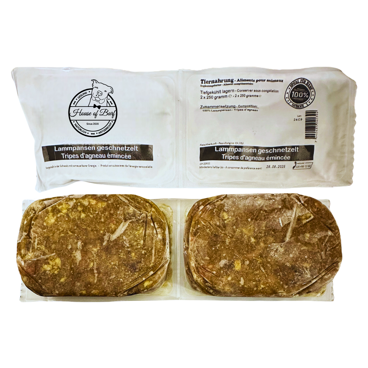 Lamm Pansen gewolft - House of Barf - Hundefutter - BARF - Hundeshop