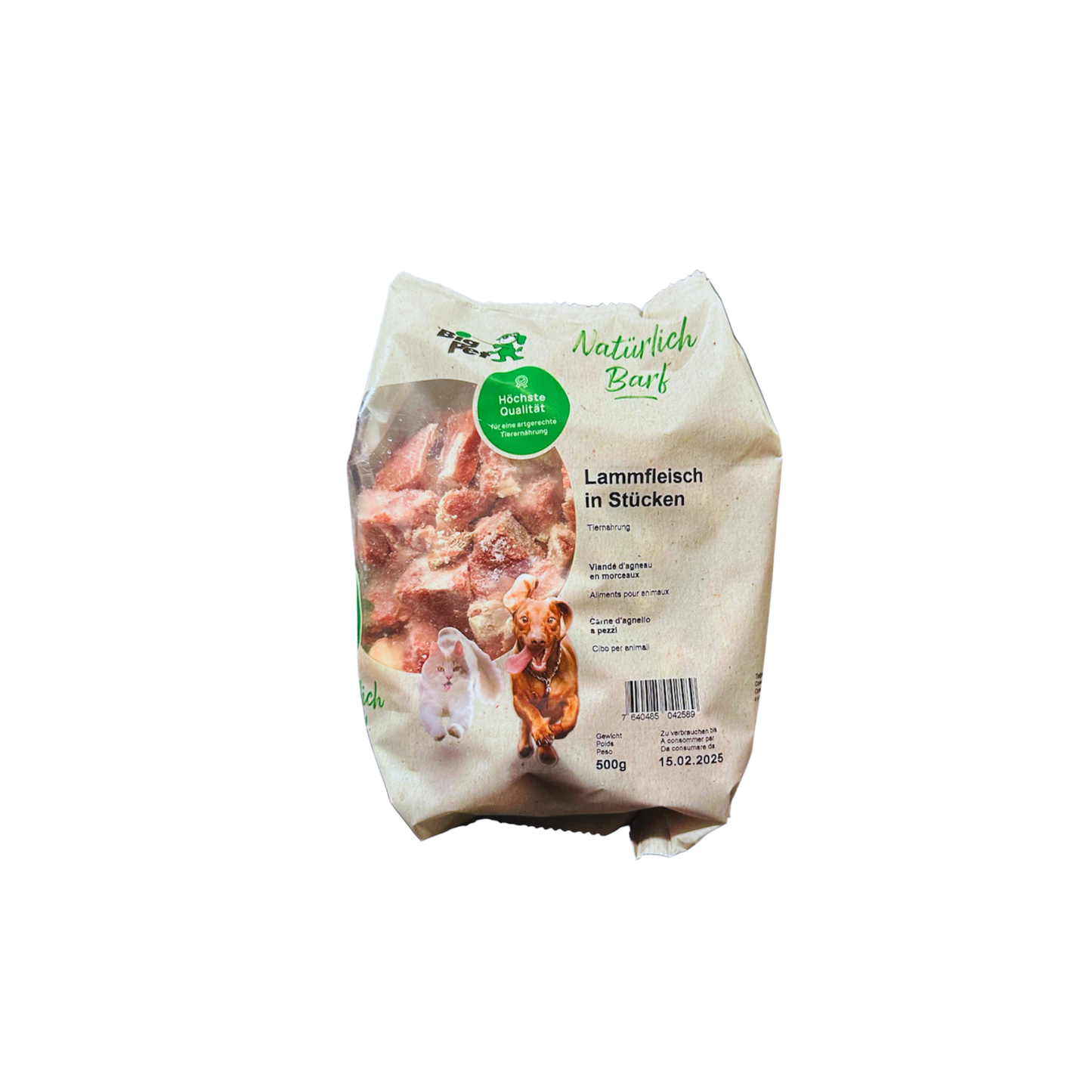 Lammfleisch Stücke - House of Barf - Hundefutter - BARF - Hundeshop