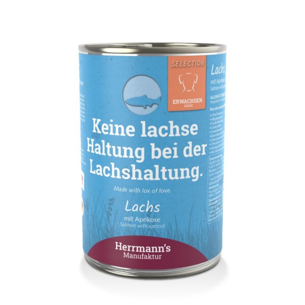 Lachs mit Aprikose - House of Barf - Hundefutter - BARF - Hundeshop