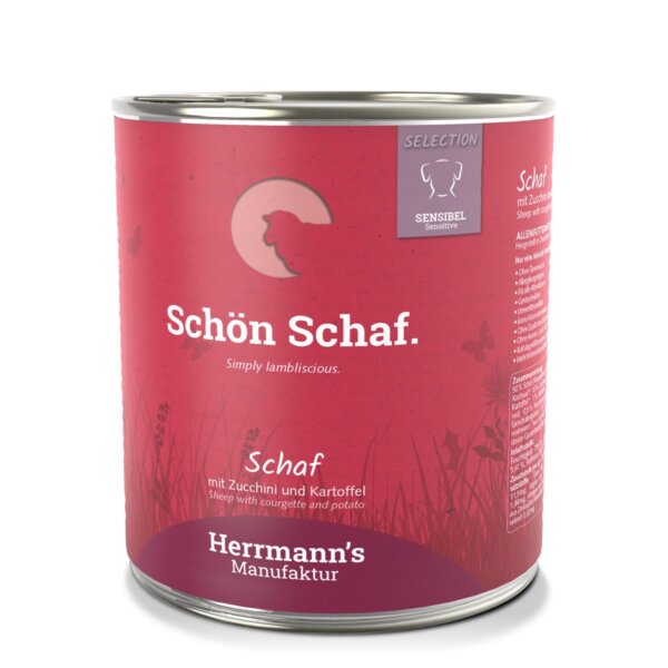 Schaf mit Zucchini und Kartoffeln - House of Barf - Hundefutter - BARF - Hundeshop