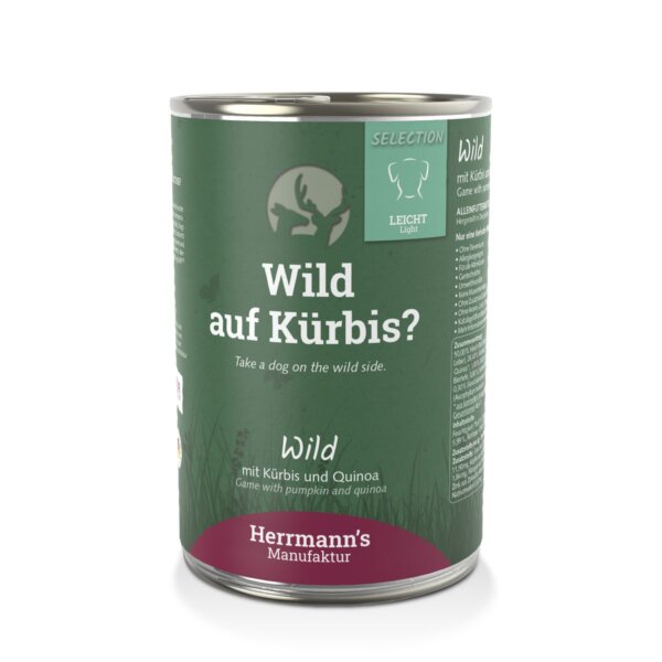 Wild mit Kürbis und Quinoa - House of Barf - Hundefutter - BARF - Hundeshop