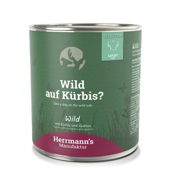 Wild mit Kürbis und Quinoa - House of Barf - Hundefutter - BARF - Hundeshop