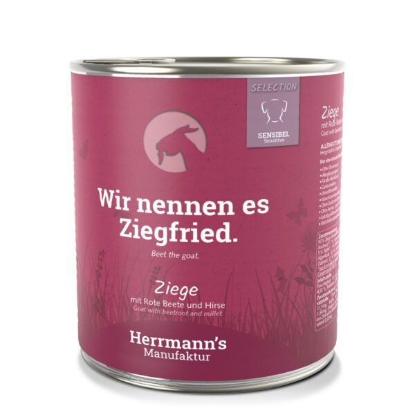 Ziege mit roter Beete und Hirse - House of Barf - Hundefutter - BARF - Hundeshop