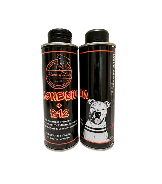 Magnesium + B12 - House of Barf - Hundefutter - BARF - Hundeshop