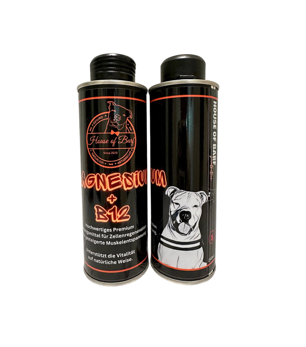 Magnesium + B12 - House of Barf - Hundefutter - BARF - Hundeshop