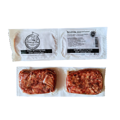 BARF Menü Kalb - House of Barf - Hundefutter - BARF - Hundeshop