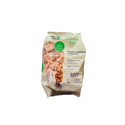 Kaninchenkarkassen Würfel - House of Barf - Hundefutter - BARF - Hundeshop