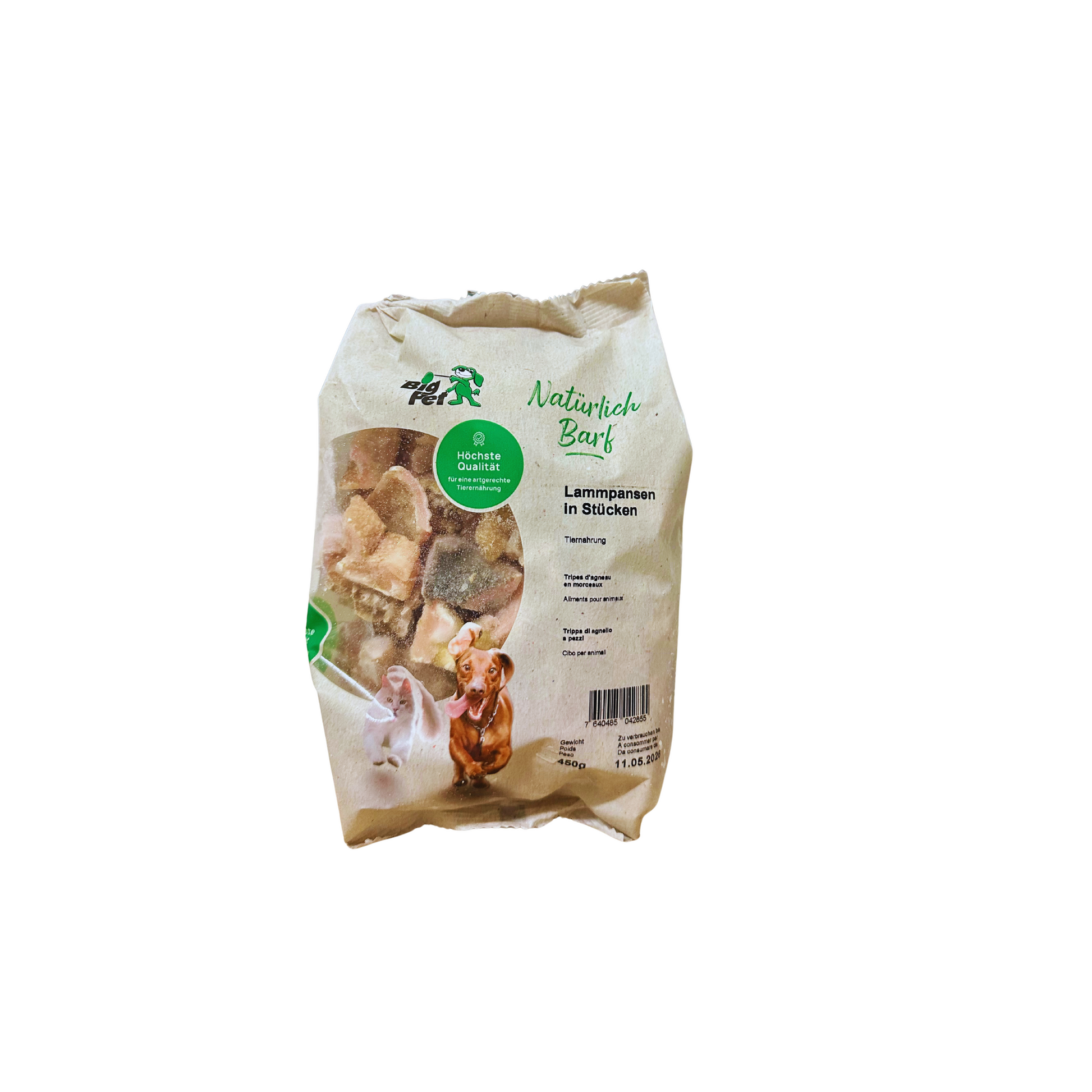 Lamm Pansen Stücke - House of Barf - Hundefutter - BARF - Hundeshop