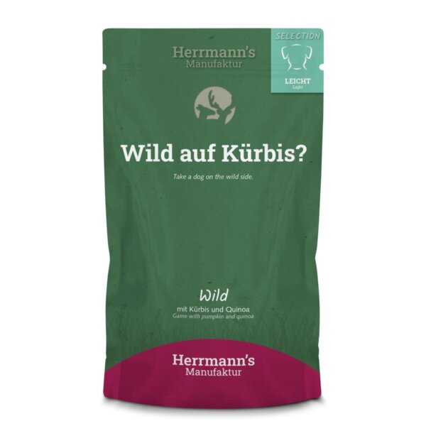Wild mit Kürbis und Quinoa - House of Barf - Hundefutter - BARF - Hundeshop