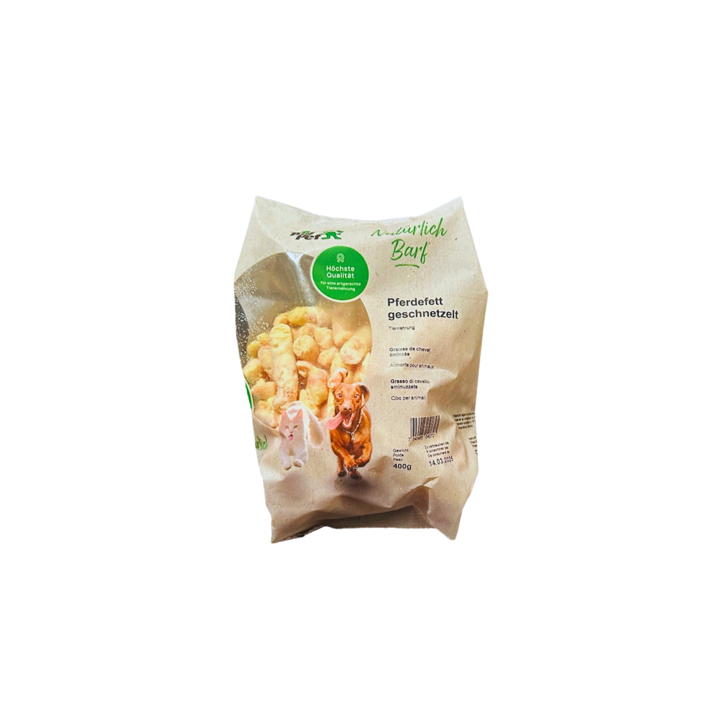 Pferde Fett Stücke - House of Barf - Hundefutter - BARF - Hundeshop