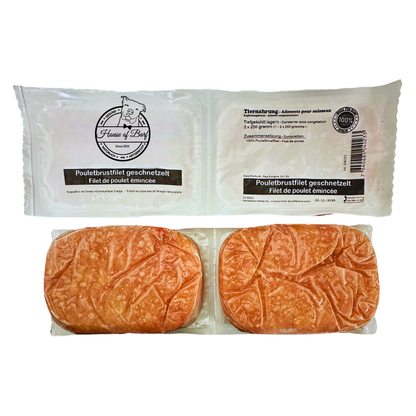 Pouletbrust Gewolft - House of Barf - Hundefutter - BARF - Hundeshop
